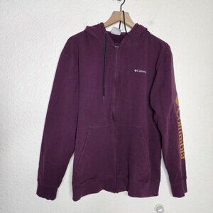 Columbia Everyday Adventure Full Zip Hoodie in Purple Men's Size XL
